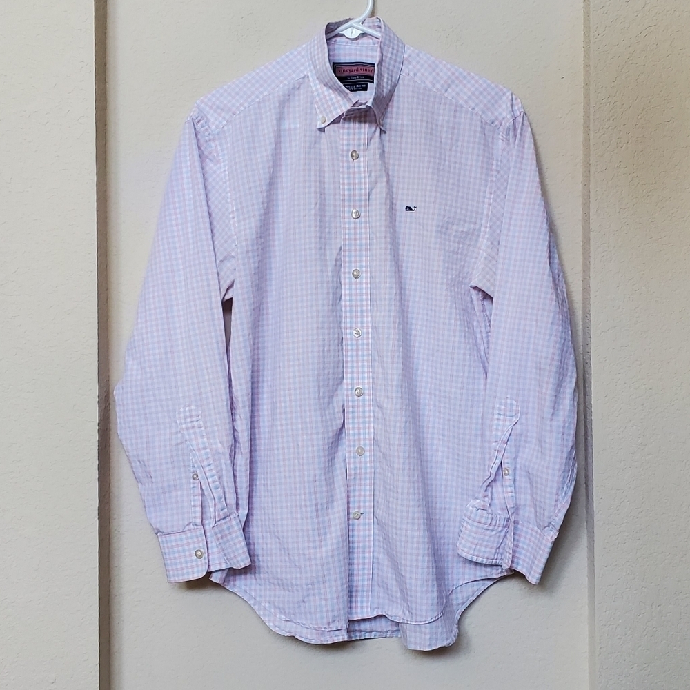Vineyard Vines Whale Button Down Shirt. Size Small - Picture 1 of 6